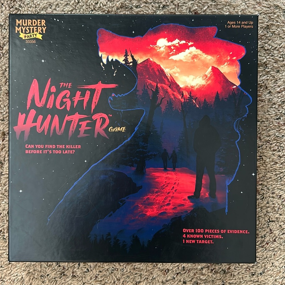 Murder mystery party: night hunter!